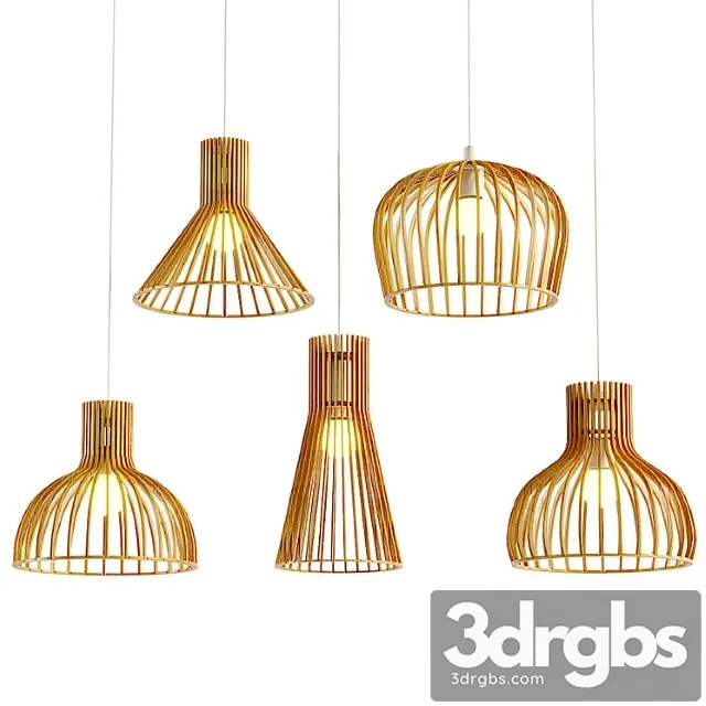 Aliexpress Wooden Hanging Lamp Set 2 3dsmax Download