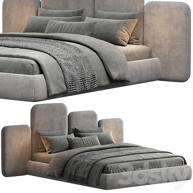 Alik kids bed 3DS Max Model