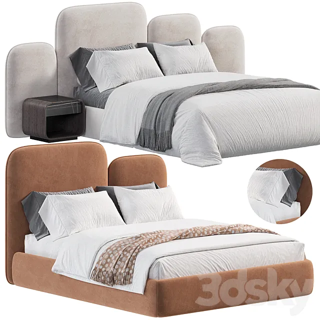 Alik kids bed 3ds Max