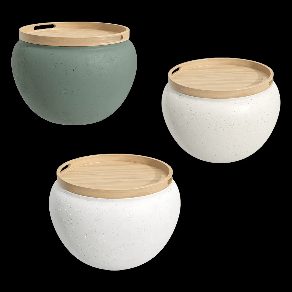 Alisa Sharanina – Coffee tables Pear 3ds Max