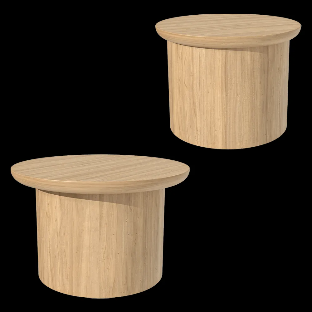 Alisa Sharanina – Coffee tables Sunday-Monday 3ds Max