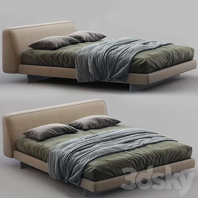 Alivar Bed FENG 3DSMax File