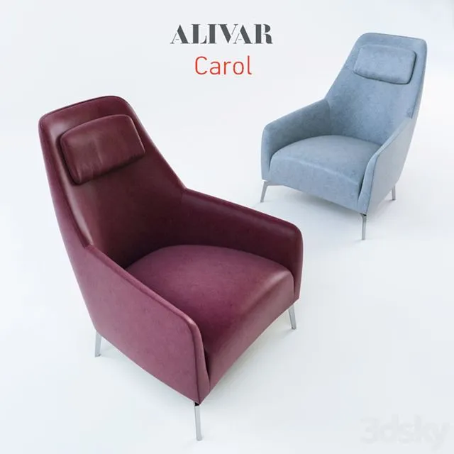 Alivar Carol 3dsMax Model
