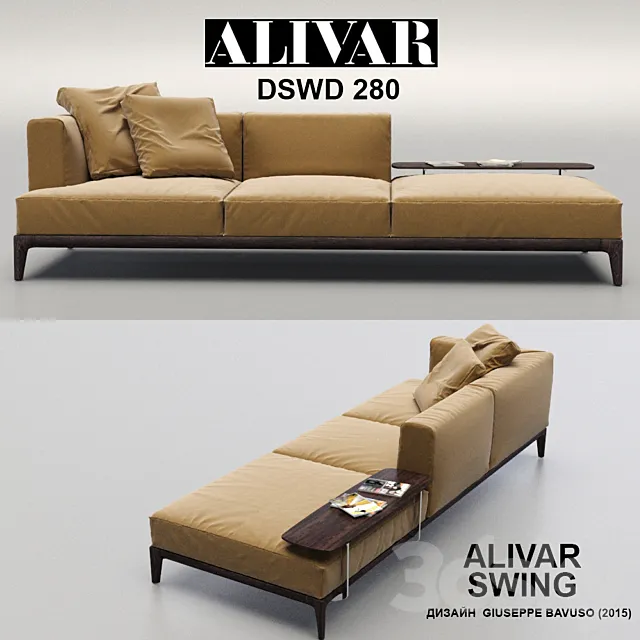 Alivar Swing Art. DSWD 280 3DS Max Model