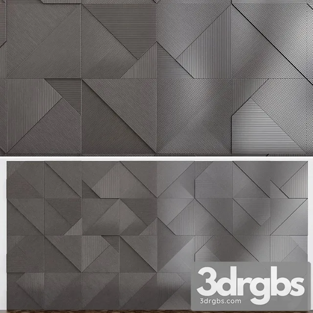 Alivio stripes 3d gypsum panels 3dsmax Download