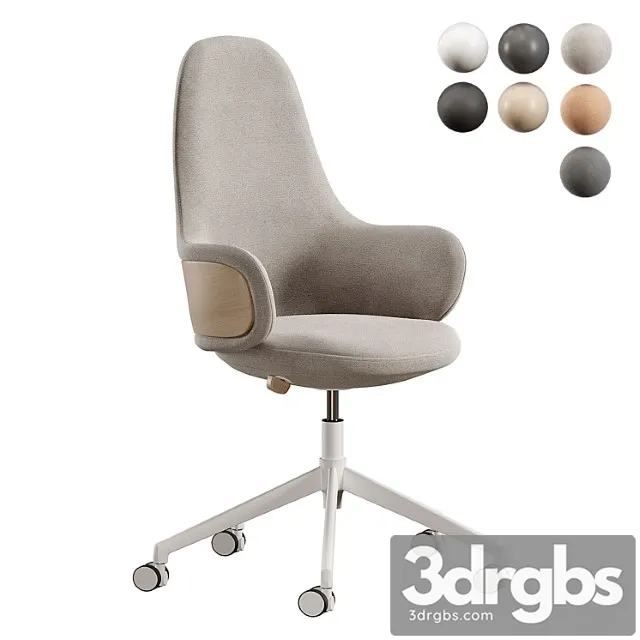 Alki Lan Office Chair 1 3dsmax Download