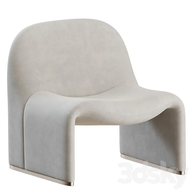 Alky Armchair by Giancarlo Piretti for Artifort 3DS Max Model