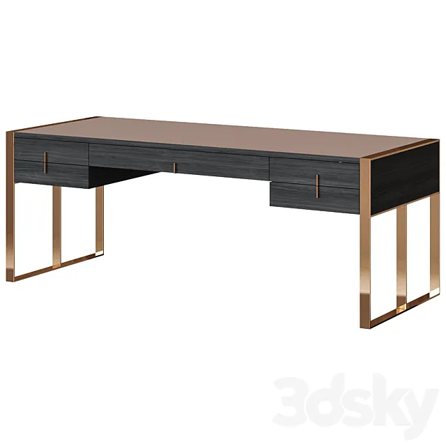 Allie writing desk 3ds Max