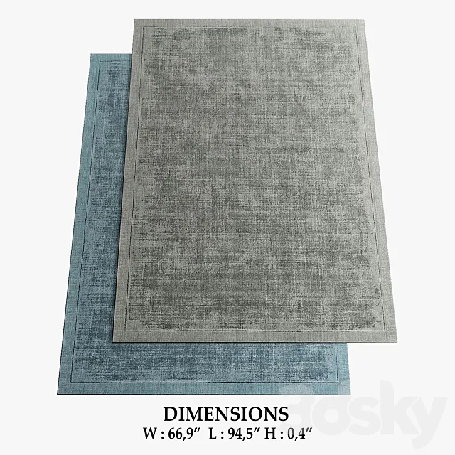 ALLMODERN Rugs_282 3ds Max