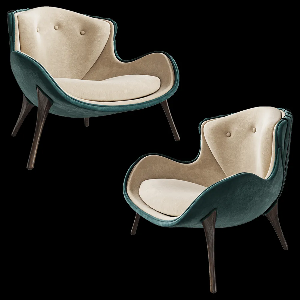 ALMA de LUCE – Armchair Costa Nova 3ds Max