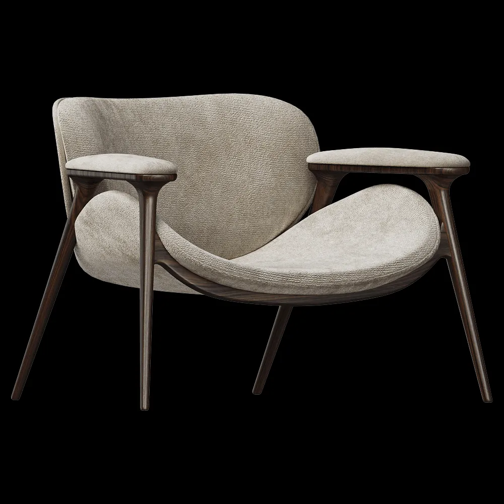 ALMA de LUCE – Armchair Khepri 3ds Max