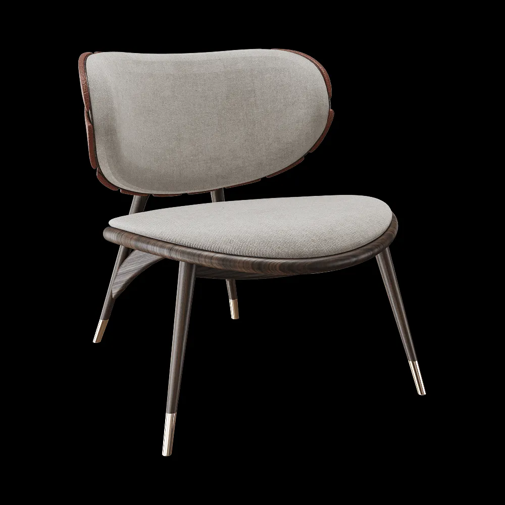 ALMA de LUCE – Armchair Uchiwa 3ds Max