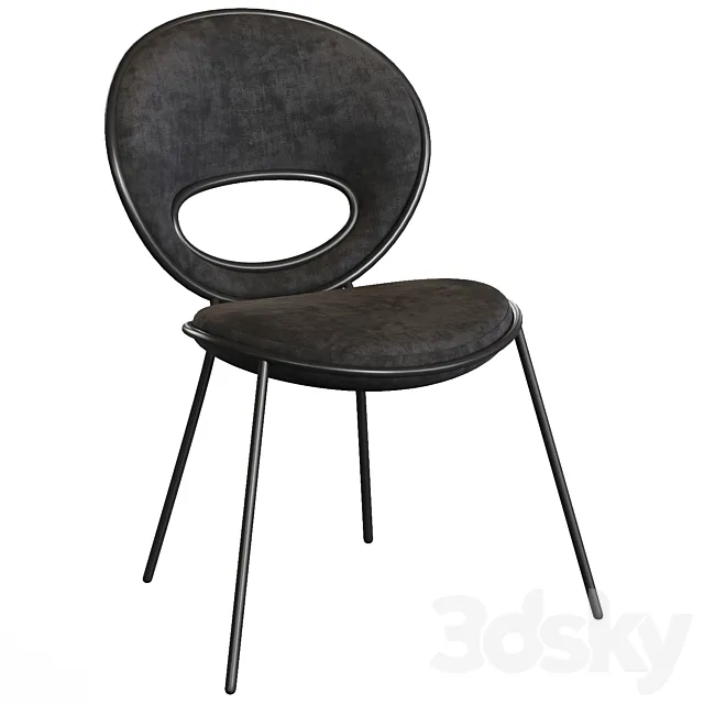 Alma de Luce Black Pearl chair 3DS Max Model