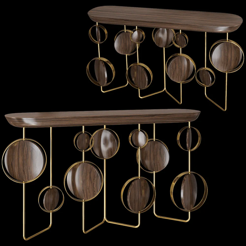 ALMA de LUCE – Console Fairy Circle 3ds Max