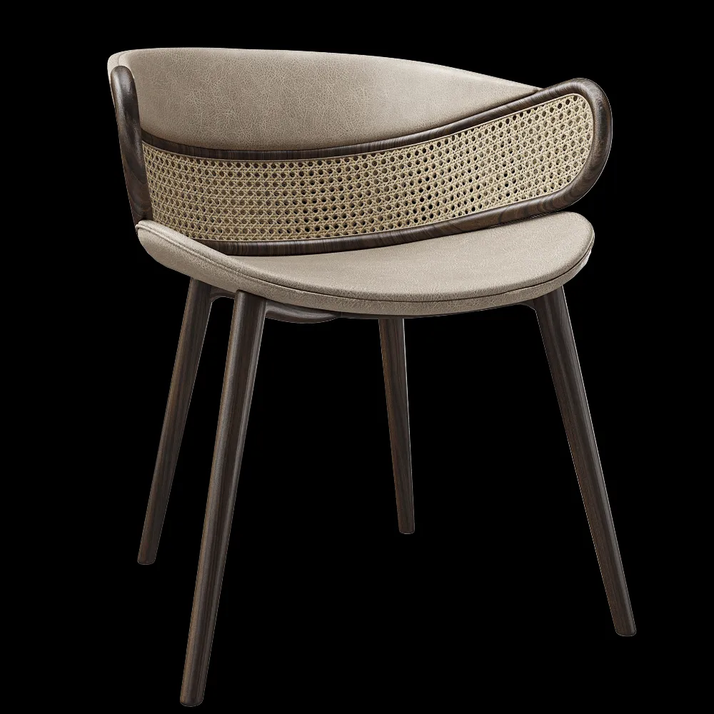 ALMA de LUCE – Dining armchair Mudhif 3ds Max
