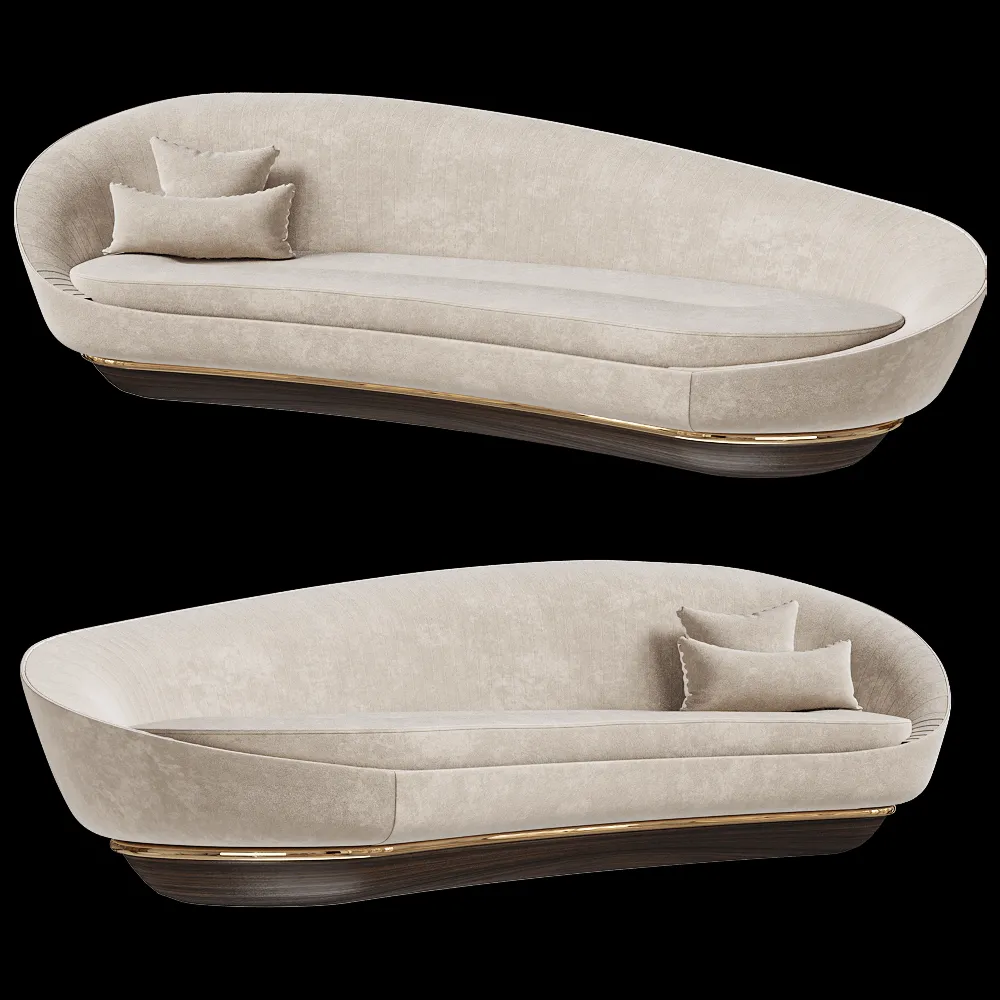 ALMA de LUCE – Sofa Croca 3ds Max