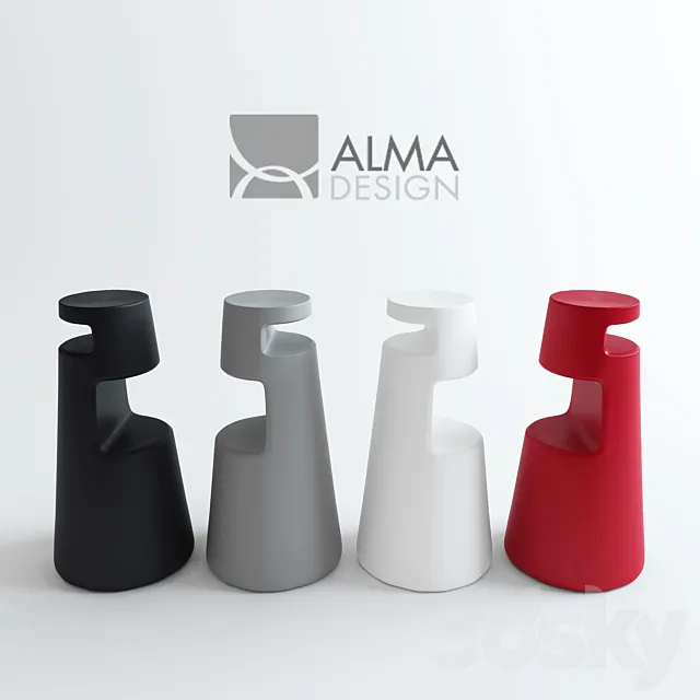 ALMA DESIGN _ 2525 3DS Max Model