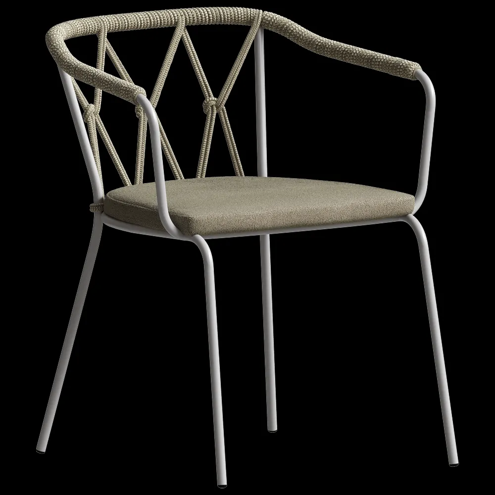 Alma design – Outdoor chair Scala 3ds Max