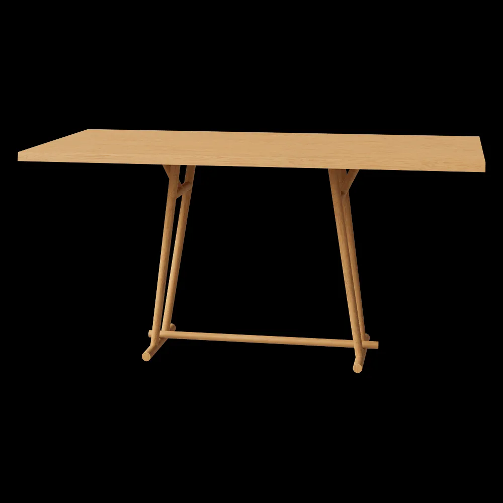 Alma design – Table Woodbridge 1100mm 3ds Max