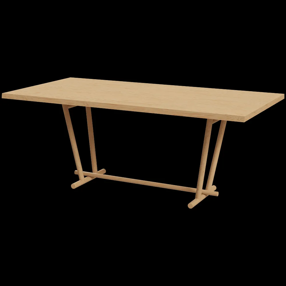 Alma design – Table Woodbridge 750mm 3ds Max