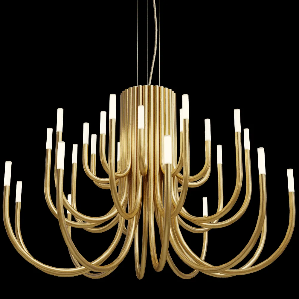 Alma Light  – Chandelier The Palm 3ds Max