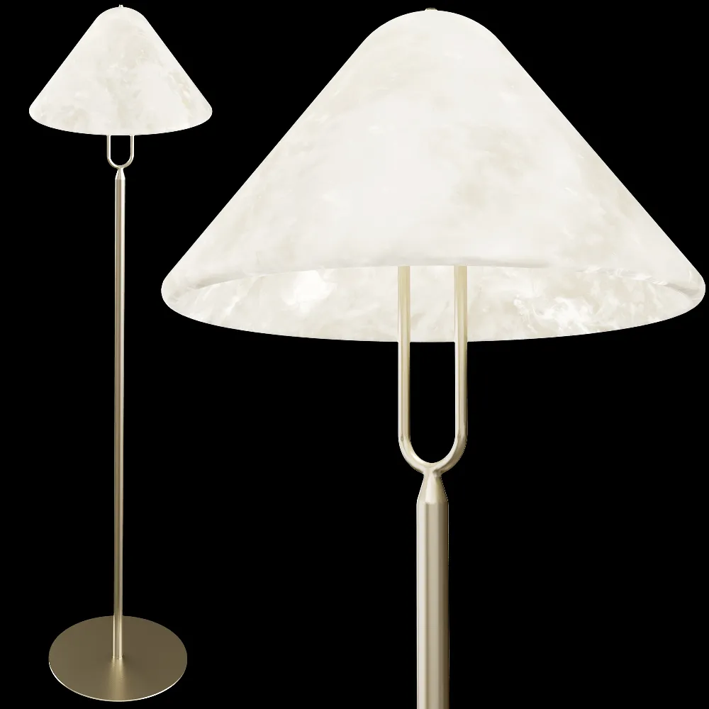 Alma Light  – Floor lamp Fuji 3ds Max