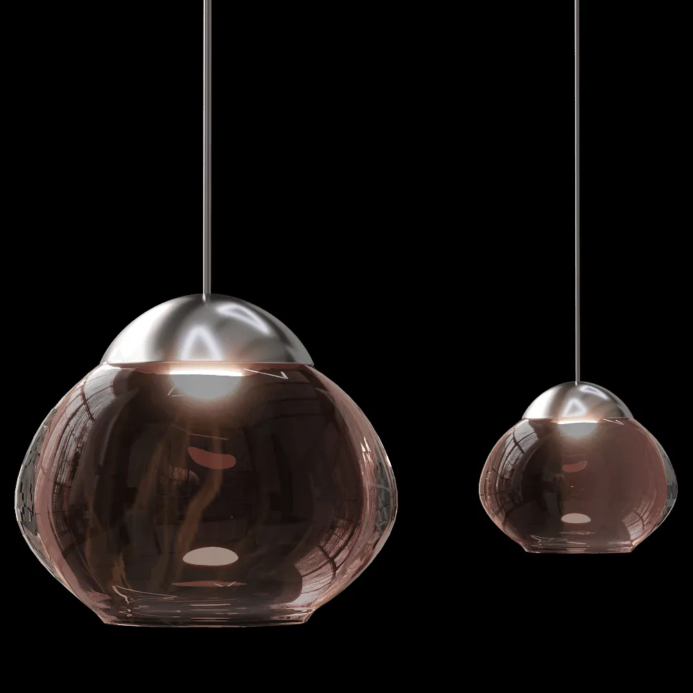 Alma Light  – Pendant lamp Soft 1 + 3ds Max