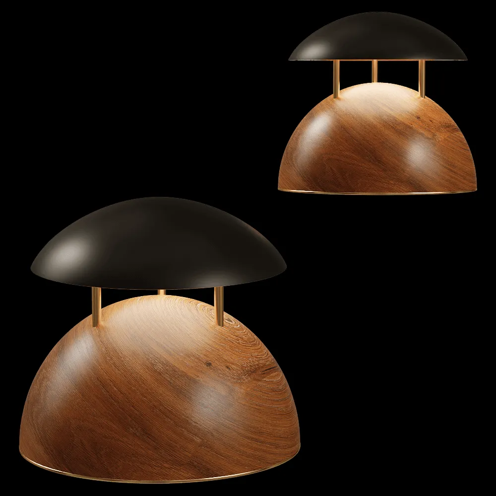 Alma Light  – Table lamp Bell + 3ds Max