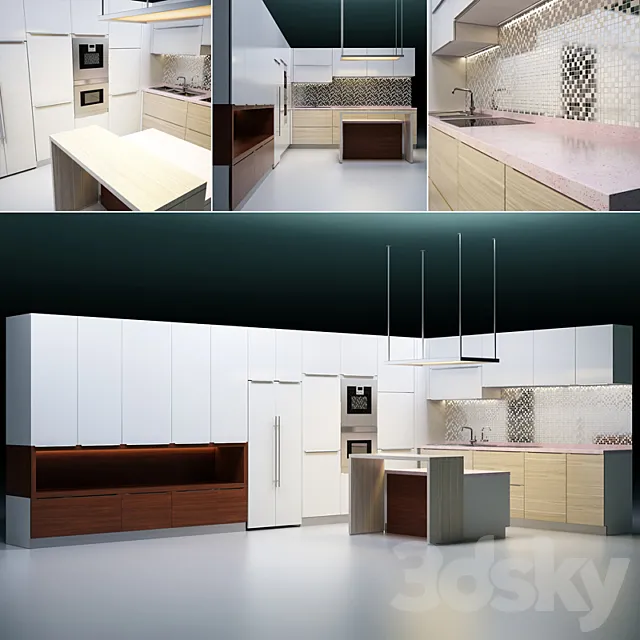 Alno kitchen 3ds Max