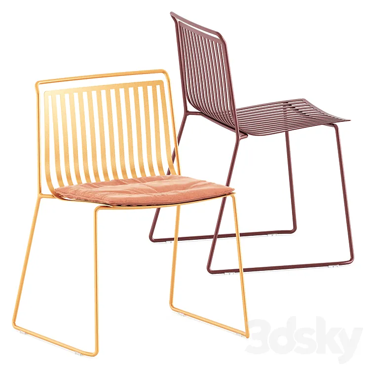 Alo Outdoor chair by ondarreta 3DS Max Model