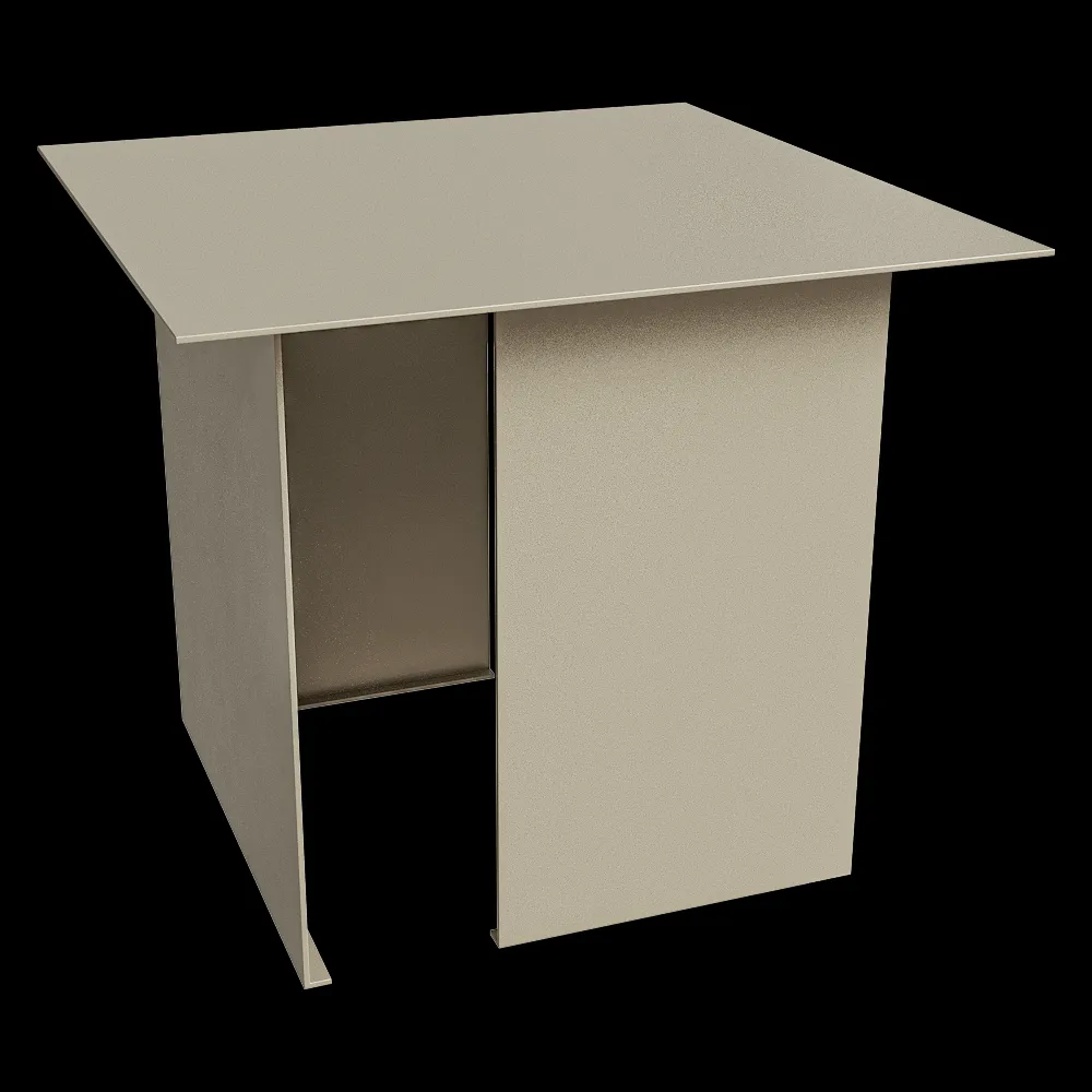 Alot  – Low table Little Square 3ds Max