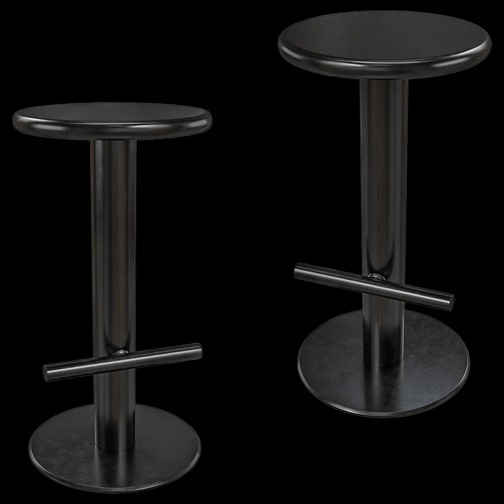 Alot  – Semi-bar stool Pixel 3ds Max