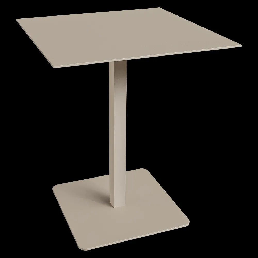 Alot  – Table Square 3ds Max