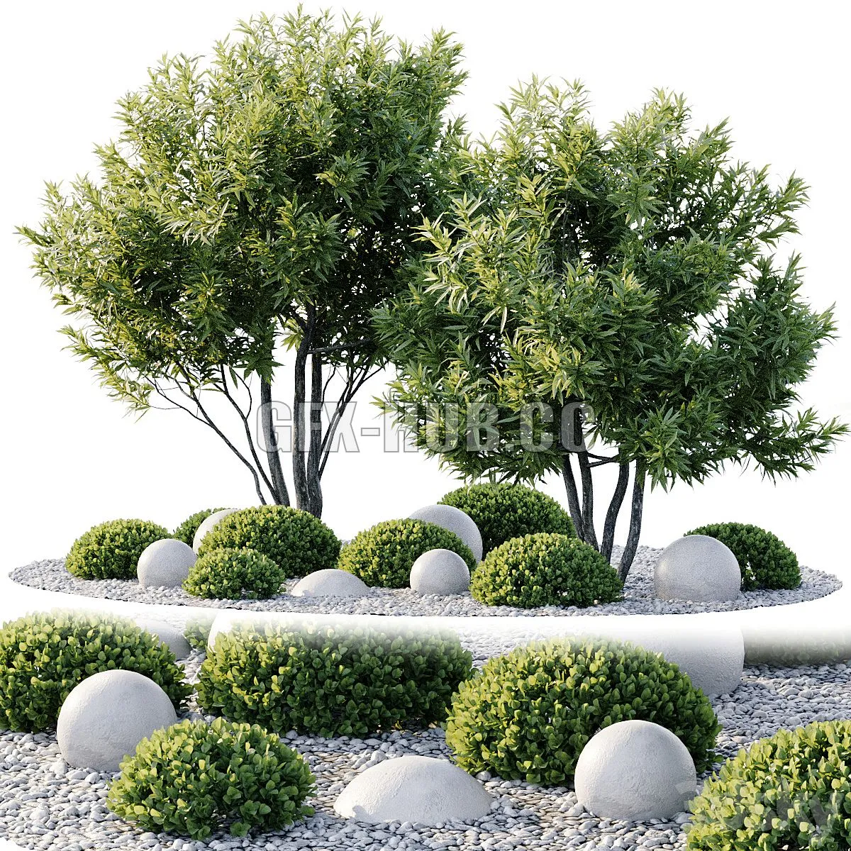 Alpine hill 5 3dsMax Model