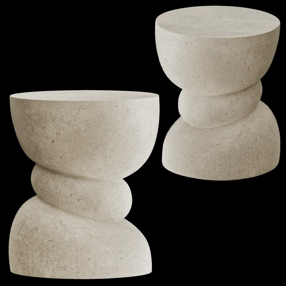 Alt-S – Coffee table ZEFIR 3ds Max