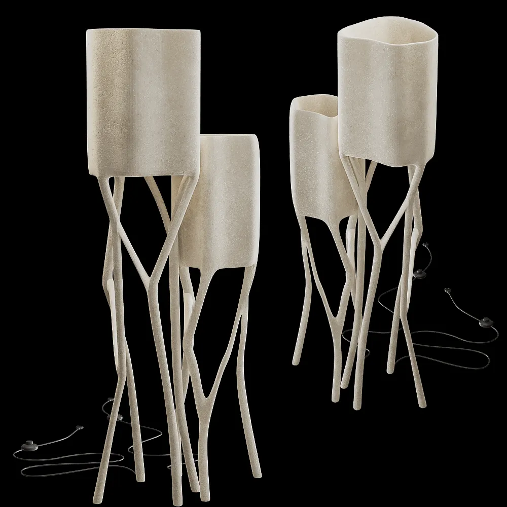 Alt-S – Floor lamp ENT 3ds Max