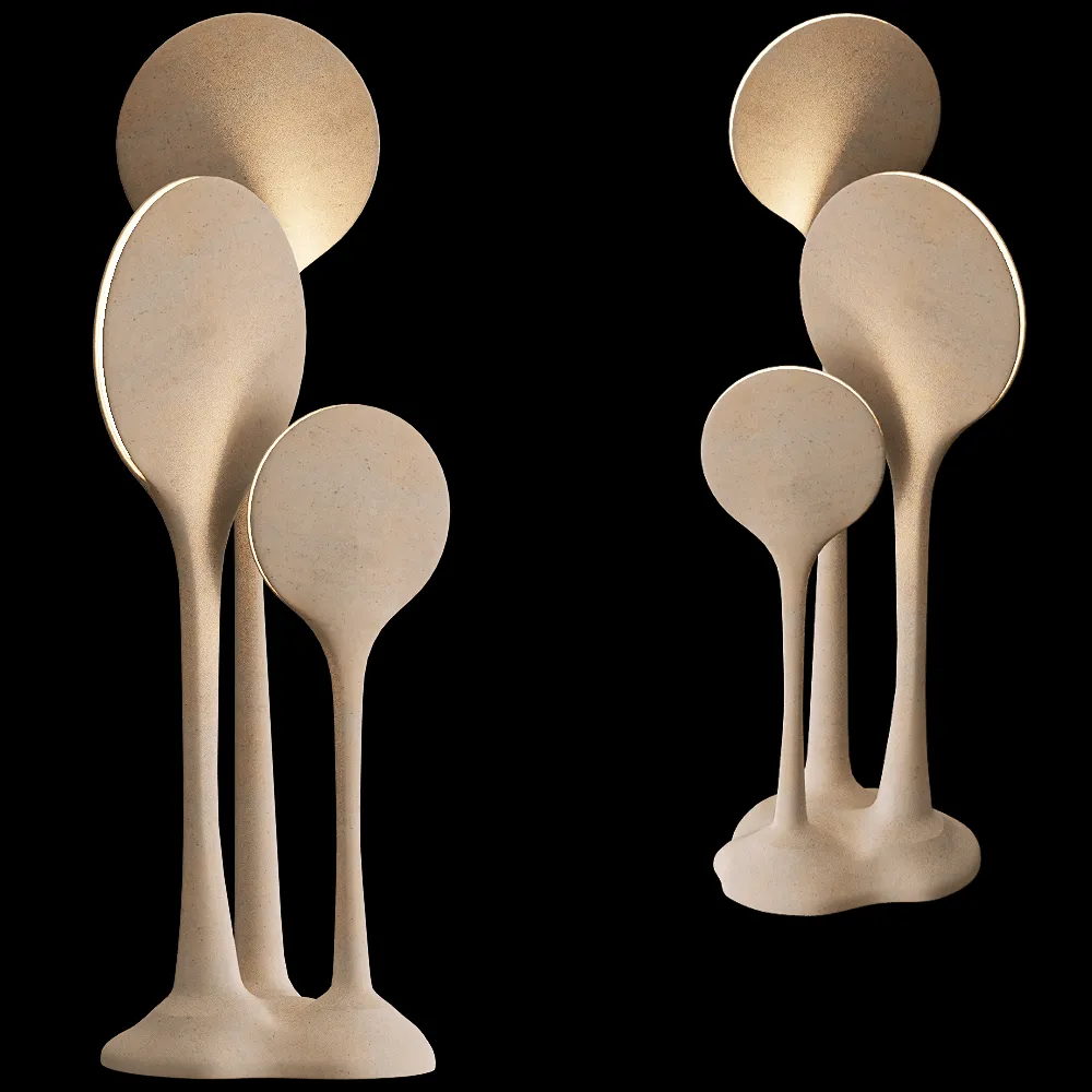 Alt-S – Floor lamp Sundew 3ds Max