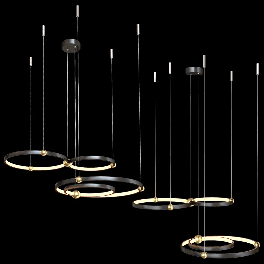 Altavola Design – Pendant lamp Aurora LA112 P 50 3ds Max