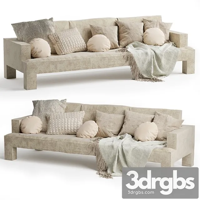 Alto piano 3 seater sofa