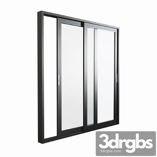 Aluminium sliding door & window 3dsmax Download