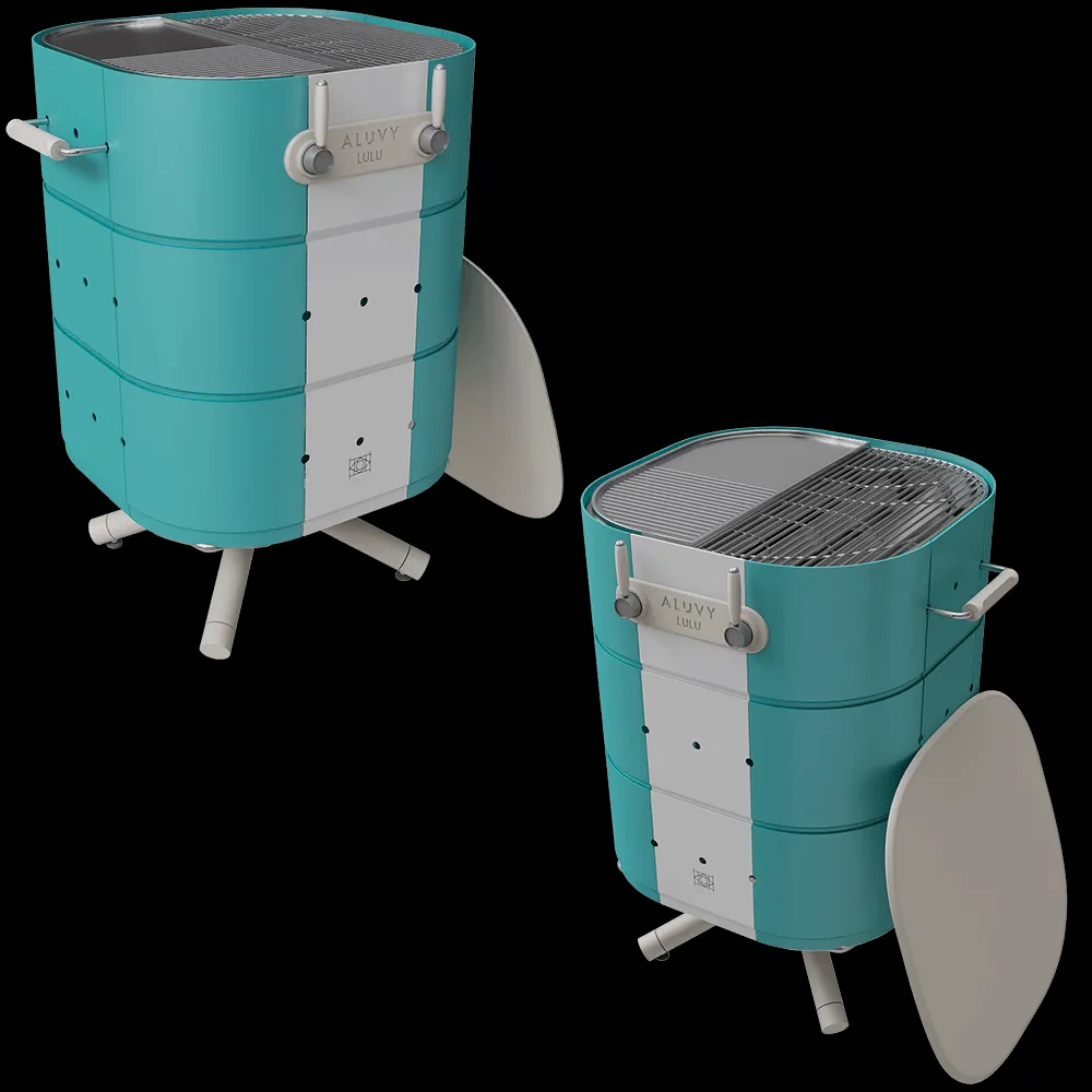 Aluvy – Barbequer LULU 3ds Max