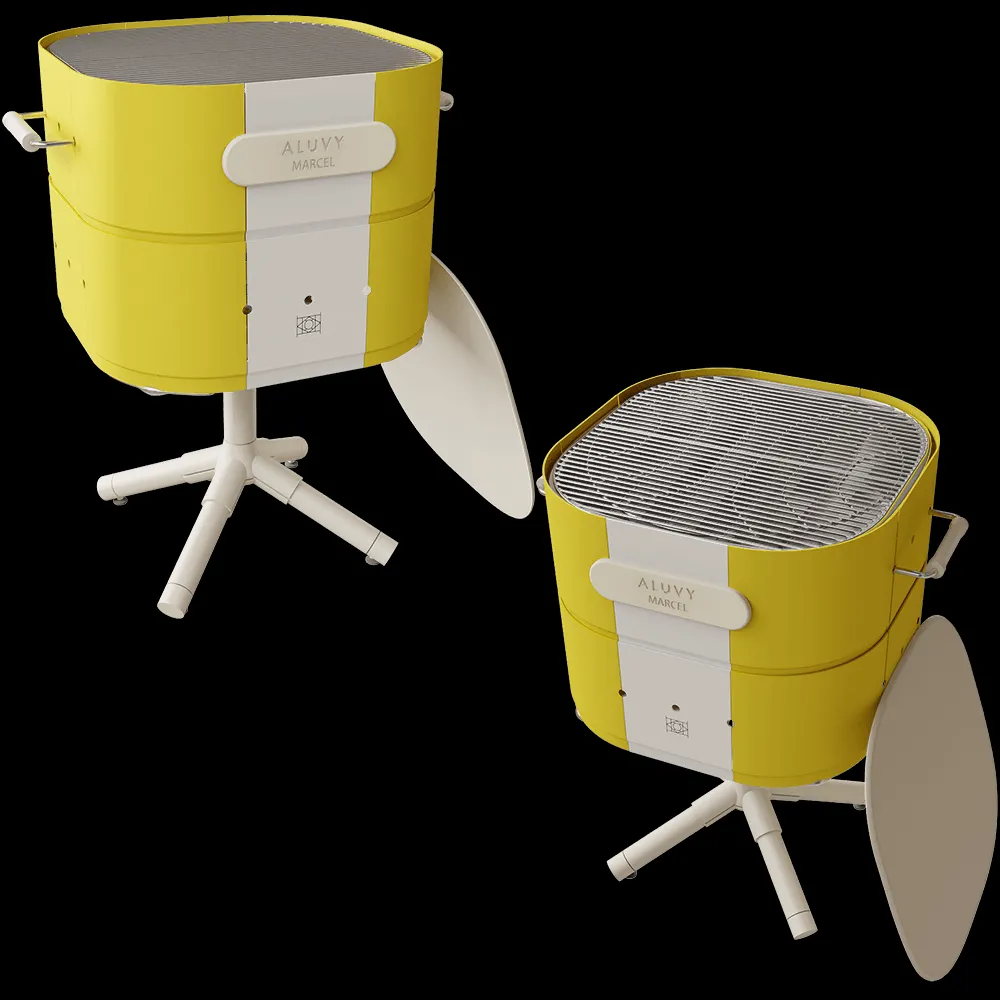 Aluvy – Barbequer Marcel 3ds Max