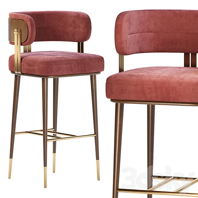 AlvaMusa – Cricket bar chair 3ds Max