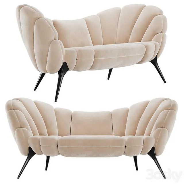 Amasunzu Sofa By Alma Be Luce 3dsMax Model