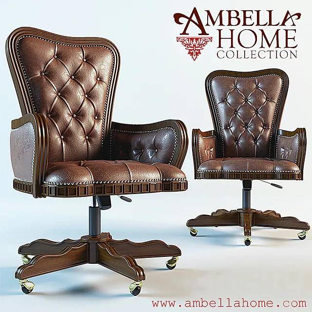 Ambella Executive Desk Chair 3DS Max Model