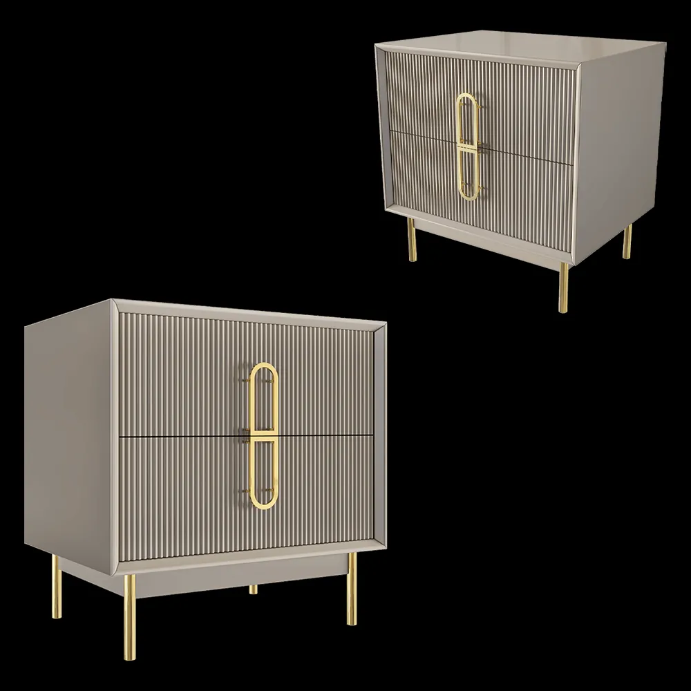 Ambicioni – Bedside table Lamar 3ds Max