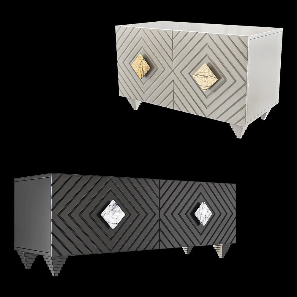 Ambicioni – Chest of drawers Lanotti 3 3ds Max