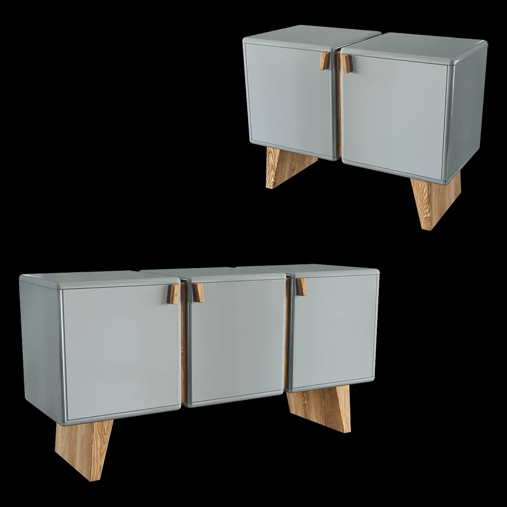Ambicioni – Chest of drawers Senzo 3ds Max