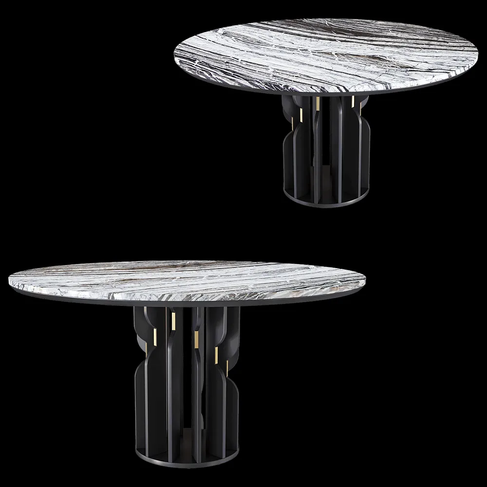 Ambicioni – Dining table Spiro 3ds Max