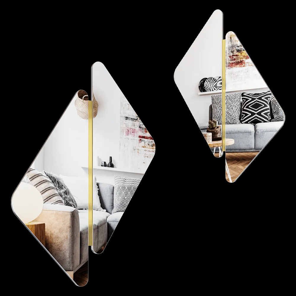 Ambicioni – Mirror Lario 3ds Max